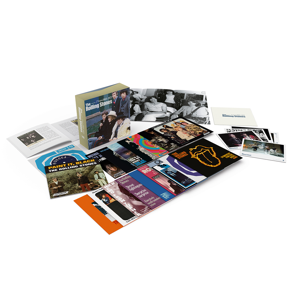 The Rolling Stones 7" Singles 1966-1971 (Vinyl Box Set)
